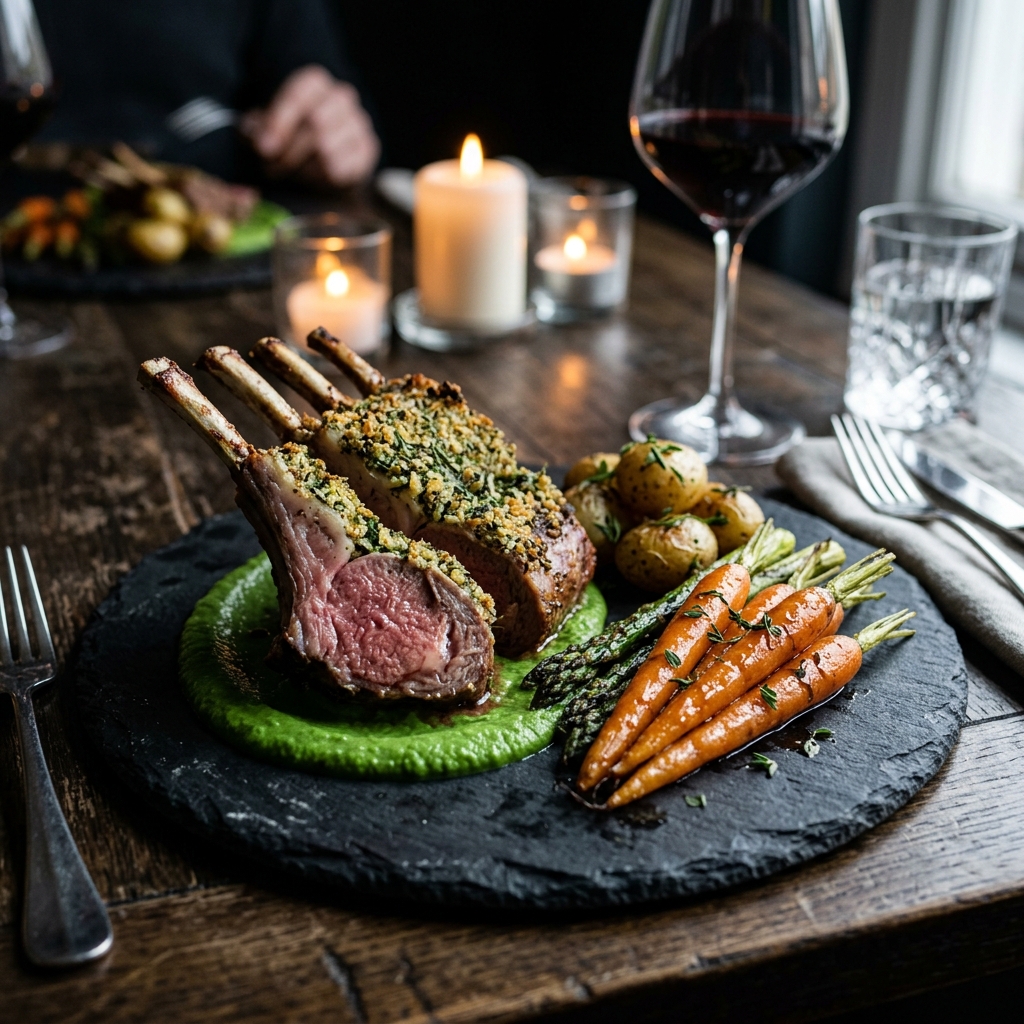 Herb Crusted Lamb